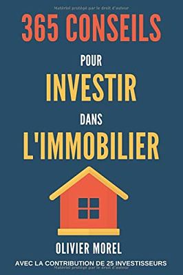 Livre Amazon sur l'immobilier - 365 conseils pour investir dans l'immobilier