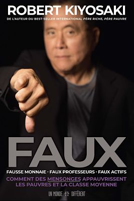 Livre de Robert Kiyosaki - Faux